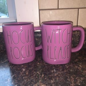 Rae Dunn Halloween mugs